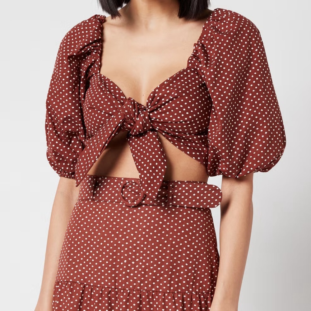 Faithfulll the Brand Bonnie Front-Tie Top